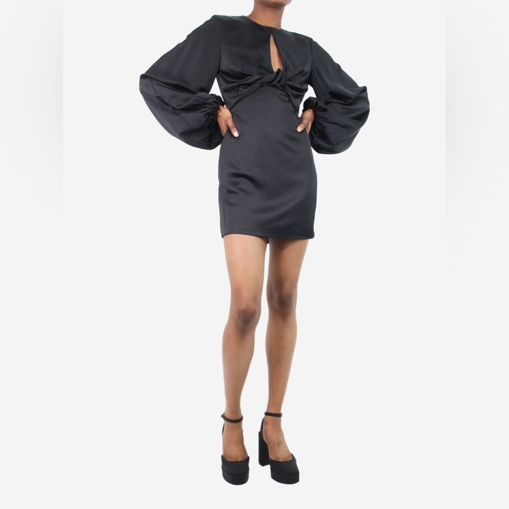 Significant Other Black Holly Mini Dress - Size 6 - Picture 3 of 3